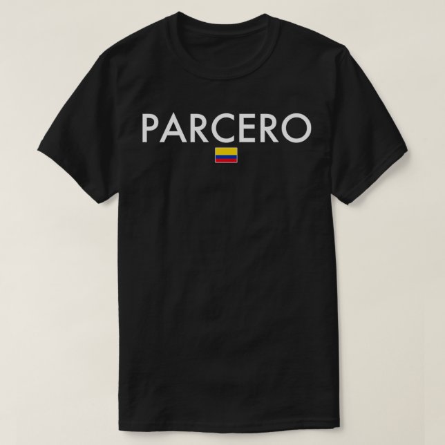 Camiseta Argot colombiano parcero 1 (Diseño del anverso)