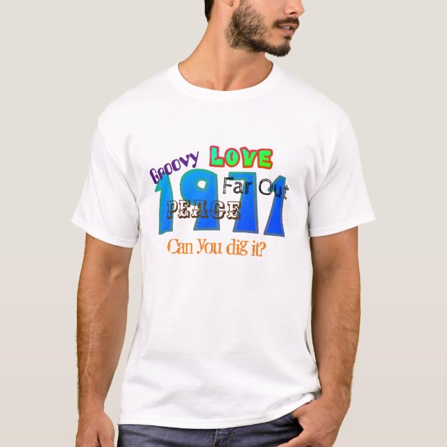Camiseta Argot genial de los 70 en ropa de hombre (Anverso)