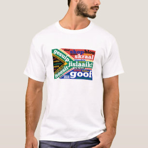 Camiseta Argot sudafricano y coloquialismo