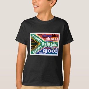 Camiseta Argot sudafricano y coloquialismos