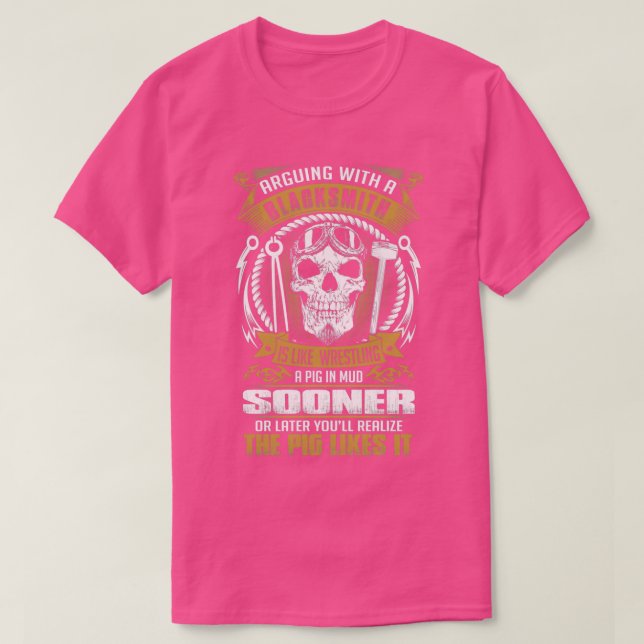 CAMISETA ARGUMENTO CON UN BLACKSMITH T (Diseño del anverso)