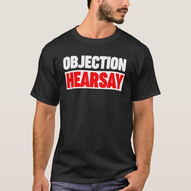 Camiseta Argumentos de objeción 1 (Anverso)