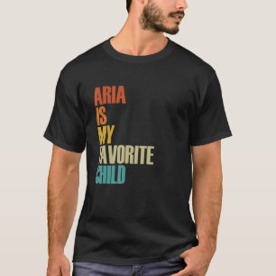 Camiseta Aria es mi hijo favorito, Aria