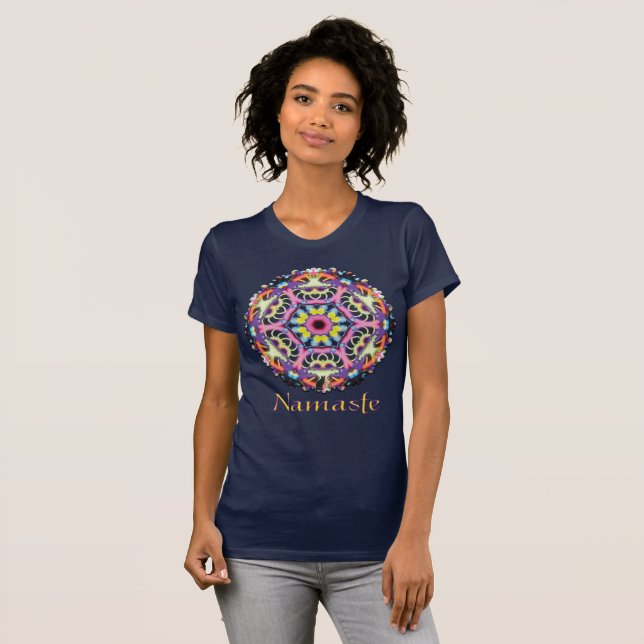 Camiseta Ariel Namaste Kaleidoscope T-Shirt (Anverso completo)