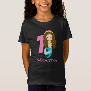 Camiseta Ariel - Nuestra pequeña sirena, primer cumpleaños