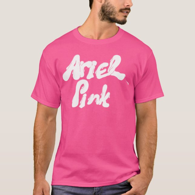 Camiseta Ariel Pink (Anverso)