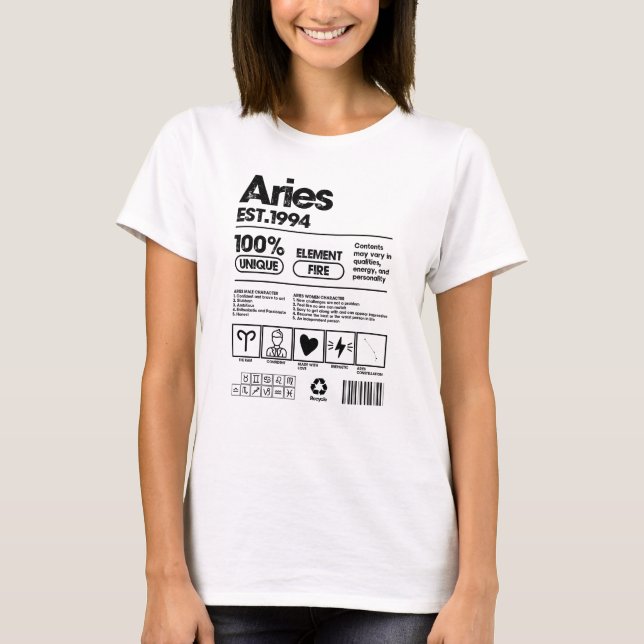 Camiseta Aries 1994 (Anverso)