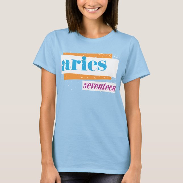 Camiseta Aries Aqua (Anverso)