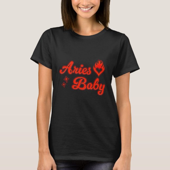 Camiseta Aries baby t-shirt (Anverso)