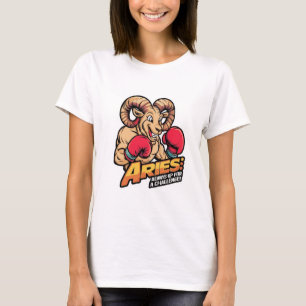 Camiseta Aries Boxing Ram - ¡Siempre listo para un desafío!