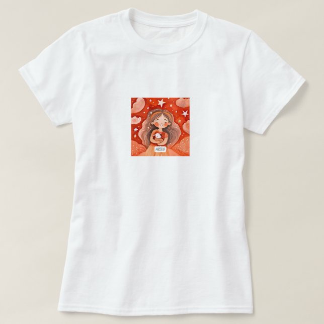 Camiseta Aries cósmicos (Diseño del anverso)