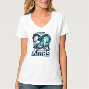 Camiseta Aries de Rótulo astrológico  Celebración de Navida