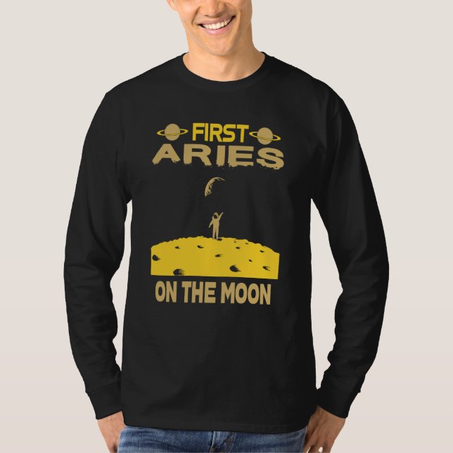 Camiseta Aries En La Luna (Anverso)