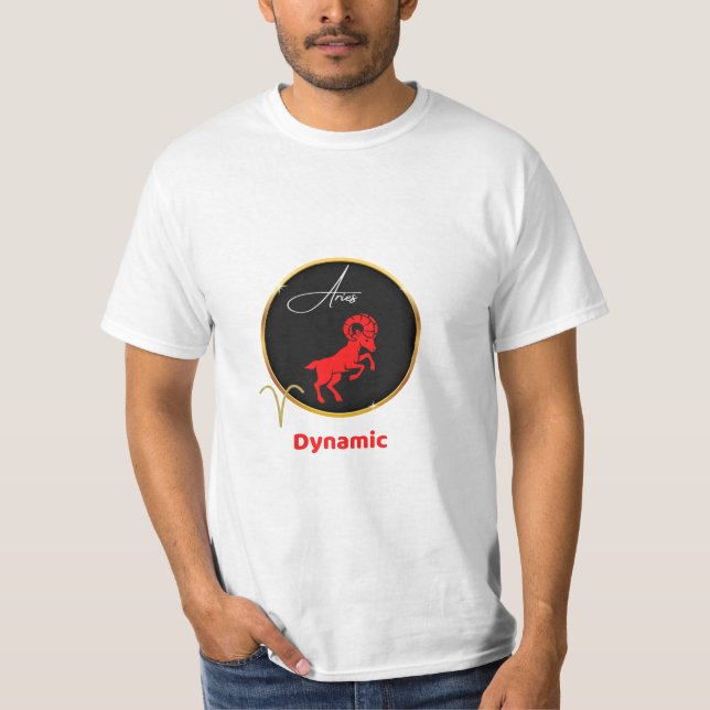 Camiseta Aries Horoscope T-Shirt (Anverso)