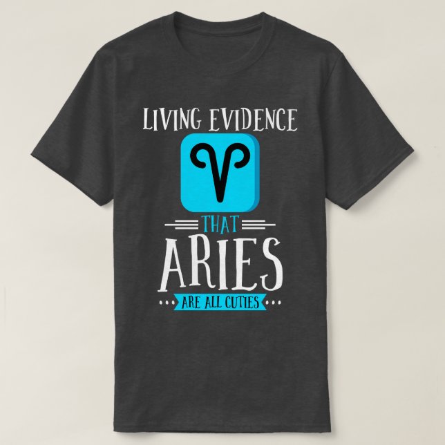 Camiseta Aries Living Evidence (Diseño del anverso)