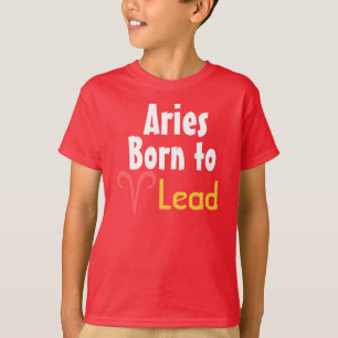 Camiseta Aries Nacidos para liderar