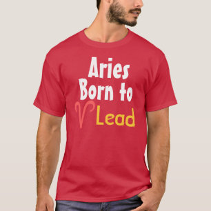 Camiseta Aries nació para plomo