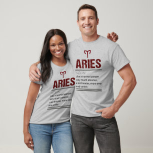 Camiseta Aries- Noun - Como una persona normal solamente
