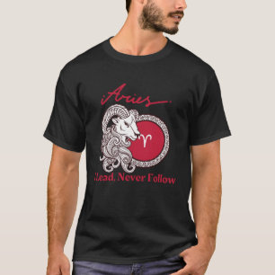 Camiseta Aries que yo lidero nunca sigo