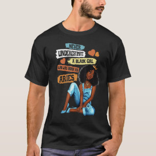 Camiseta Aries Queen Soy Un Cumpleaños Más Fuerte Para Las