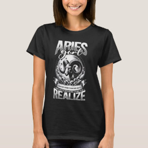 Camiseta Aries Rótulo Zodiac Signo Estrella de Astrología d