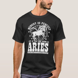 Camiseta Aries Rótulo Zodiaco Horóscopo Astrología Humor De