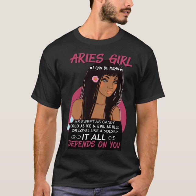 Camiseta Aries Sign  for Women (Anverso)
