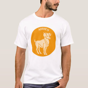 Camiseta Aries, Signo del Zodiaco, Horóscopo, Astrología
