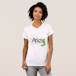 Camiseta Aries Tee-shirt En Color Gemstone Blanco