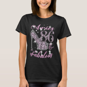 Camiseta Aries Women 86 y Fabularmente Sparkly High Heels 8