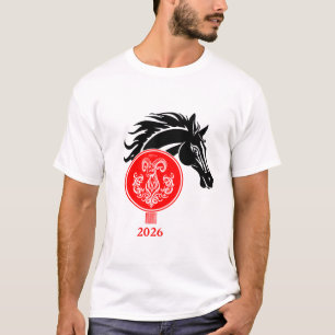 Camiseta Aries x año del caballo 2026