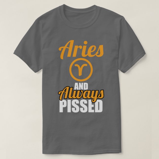 Camiseta Aries Y Siempre Pisado (Diseño del anverso)