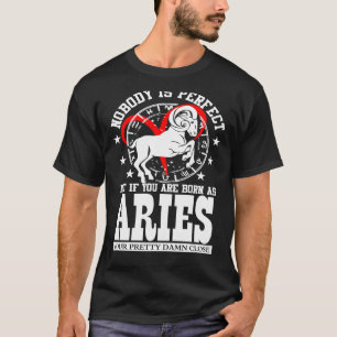 Camiseta Aries Zodiac Rótulo Horoscopio Astrología Cumpleañ