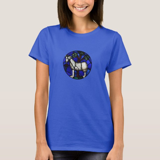 Camiseta Aries Zodiac Sed Glass Notre-Dame de Paris Tee (Anverso)