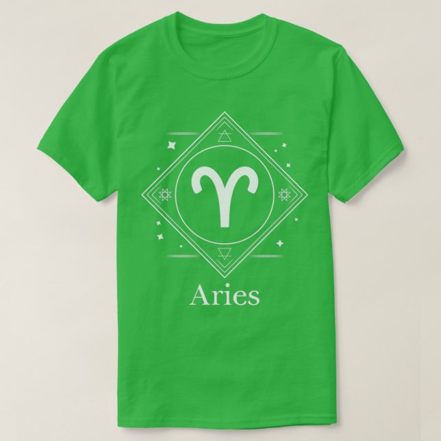 Camiseta Aries zodiac sign Classic TShirt (Diseño del anverso)