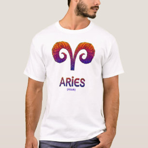Camiseta Aries Zodiac Sign / Zodiaco Aries