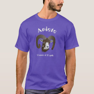 Camiseta Ariete 21 al marzo 20 Aprile