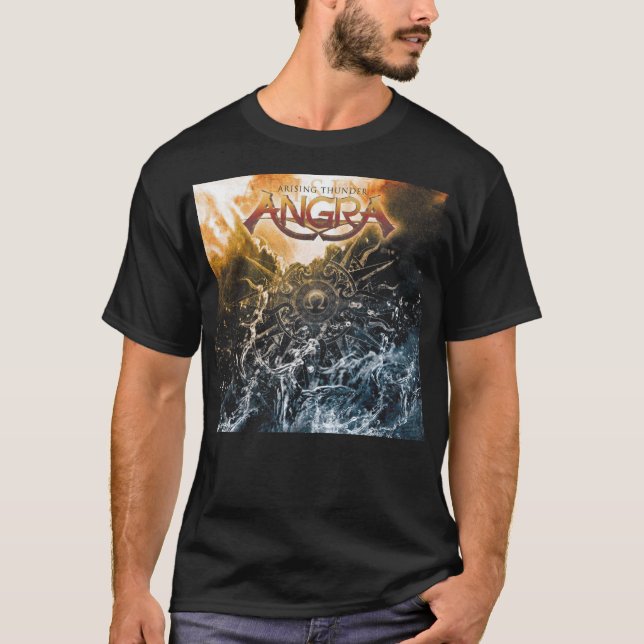 Camiseta Arising Thunder Angra (Anverso)