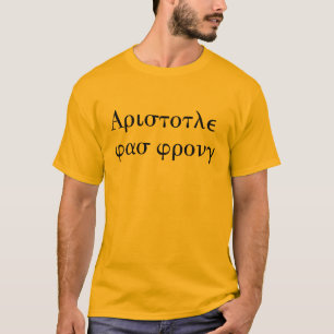 Camiseta Aristóteles era incorrecto