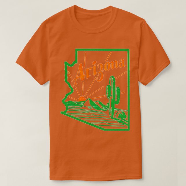 Camiseta Arizona (Diseño del anverso)