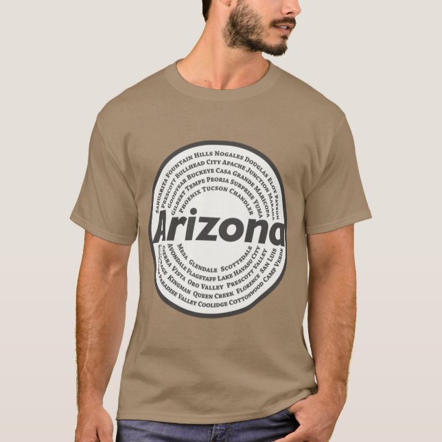 Camiseta Arizona 16 (Anverso)