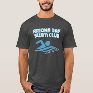 Camiseta Arizona Bay Swim Club Aprende a Nadar 1 Oversized