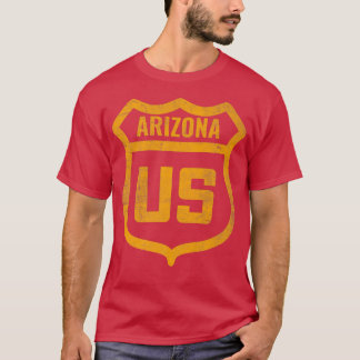 Camiseta Arizona - Carretera de los Estados Unidos de Améri