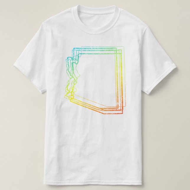 Camiseta arizona chill blur (Diseño del anverso)