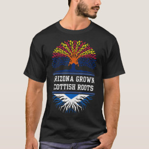 Camiseta Arizona Crecía Con Escocia Roots Scotland