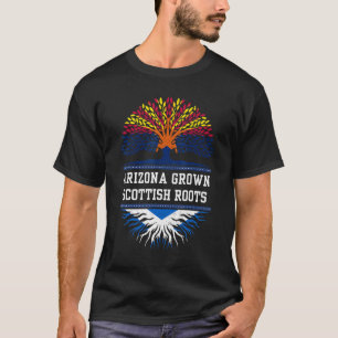 Camiseta Arizona Crecía Con Escocia Roots Scotland