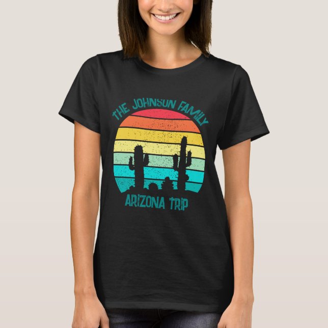 Camiseta Arizona Desert Cactus Sunset Trip Kids  (Anverso)