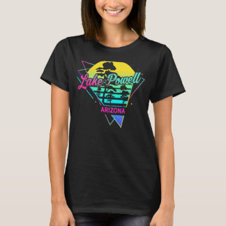 Camiseta Arizona Estados Unidos Nostálgico Lago Retro Powel