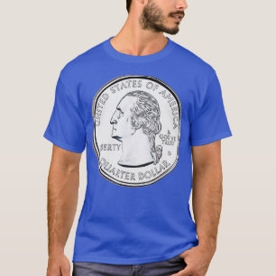 Camiseta Arizona Estados Unidos Quarter Dollar T America Un