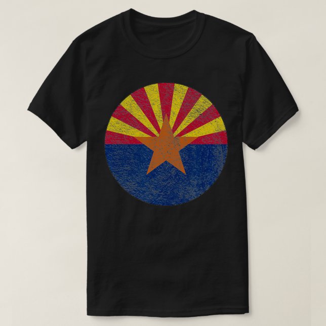 CAMISETA ARIZONA FLAG SOUTHWEST GRAND CANYON SEDONA (Diseño del anverso)